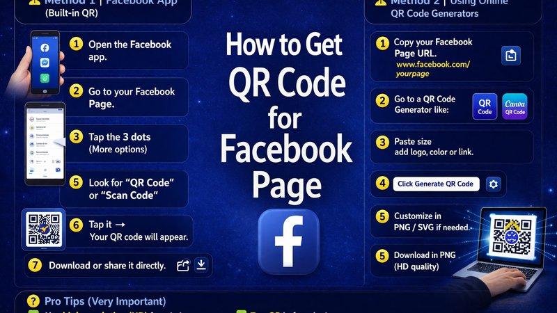 How to Get QR Code for Facebook Page (Easy Step-by-Step Guide)