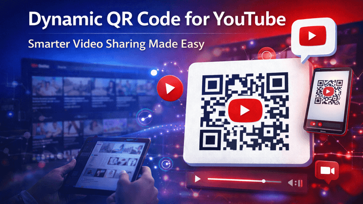 Dynamic QR Code for YouTube – Smarter Video Sharing Made Easy