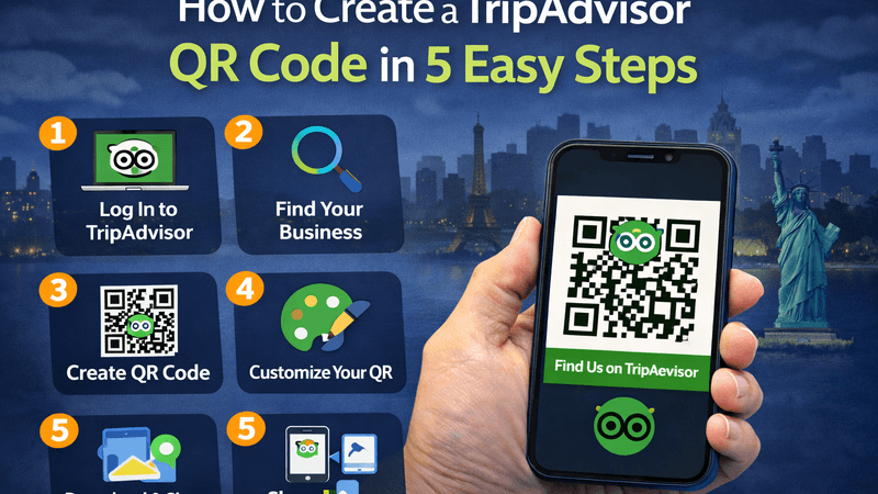 How to Create a TripAdvisor QR Code in 5 Easy Steps
