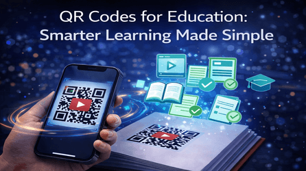 QR Codes for Education: Smarter Learning Made Simple