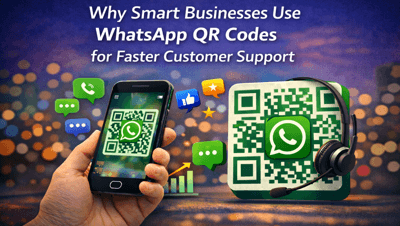 Why Smart Businesses Use WhatsApp QR Codes for Faster Customer Support