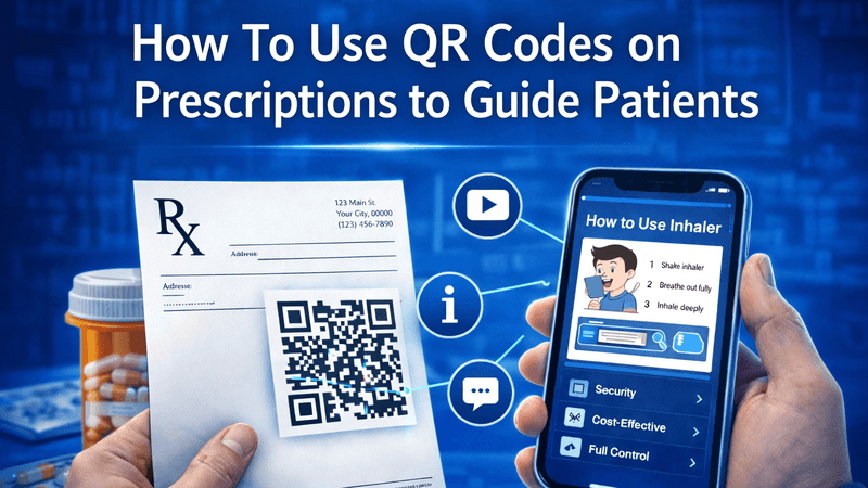 How to Use QR Code on Prescription to Guide Patients